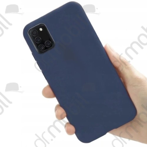 Tok telefonvédő szilikon TPU Candy, Samsung Galaxy A31 (SM-A315F) kék mat 